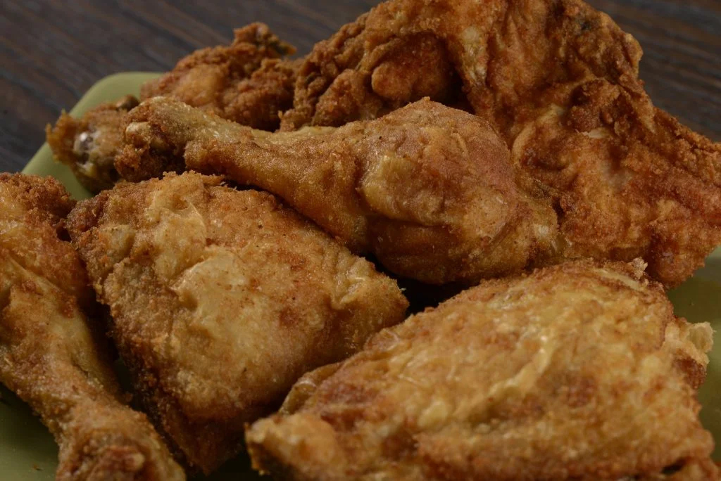 close up picture of chicken